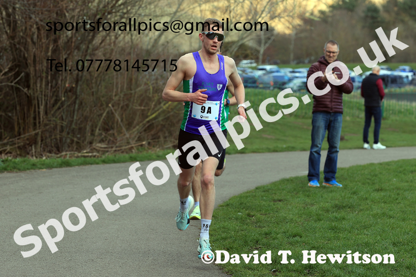 Senior Mens 2026 NECAA Royal Signals Road Relays, Hetton Lyons Country Park, Hetton le Hole. Photo: David T. Hewitson/Sports for All Pics